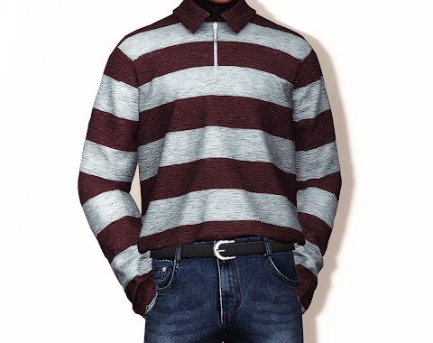 Collar Sweatshirt & Turtleneck at Gorilla