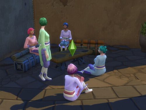 Colorful Clothes for the Journey to Batuu game pack by Sashiku