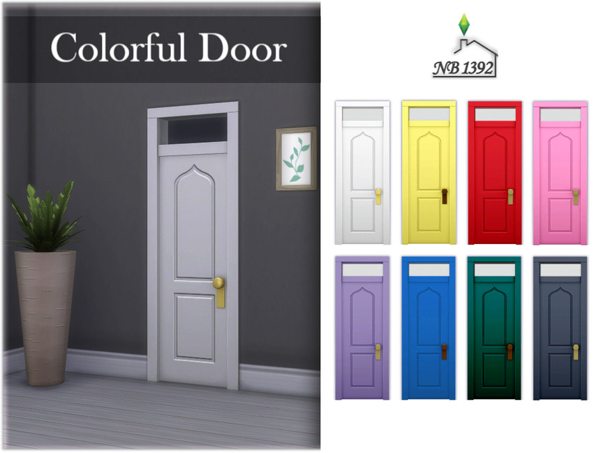 Colorful door