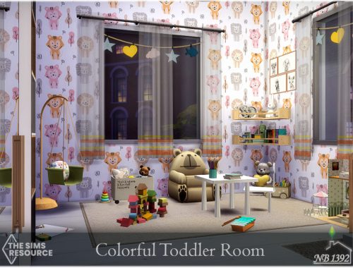 Colorful Toddler Room (TSR only CC)