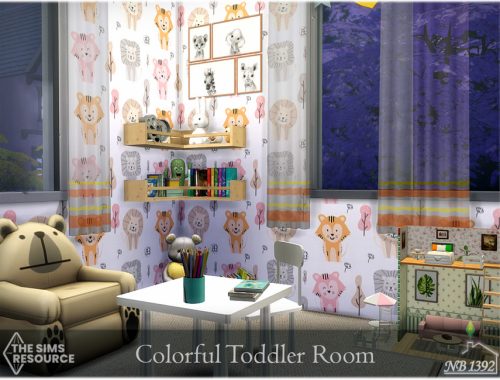 Colorful Toddler Room (TSR only CC)