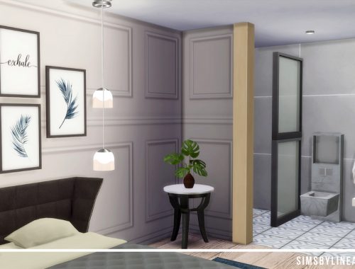 Contemporary Hotel Room