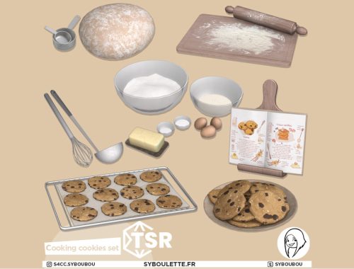 Cooking cookies set