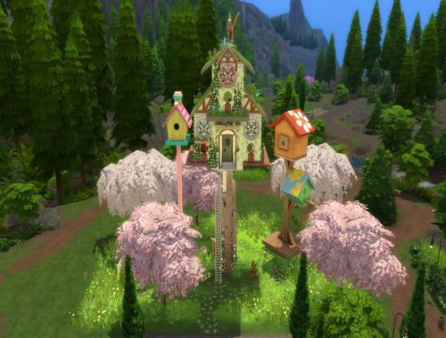 Cottage (Fairy Birdhouse)