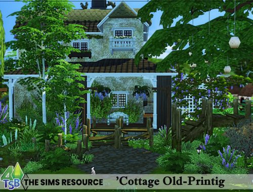 Cottage Old-Printig