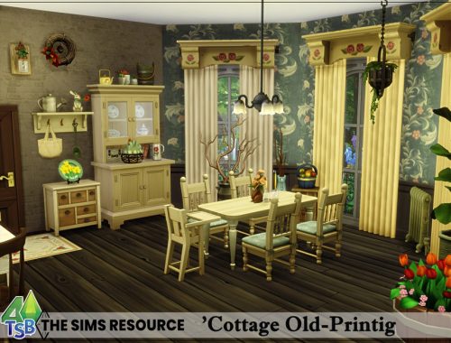 Cottage Old-Printig