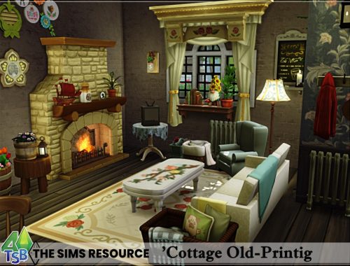 Cottage Old-Printig