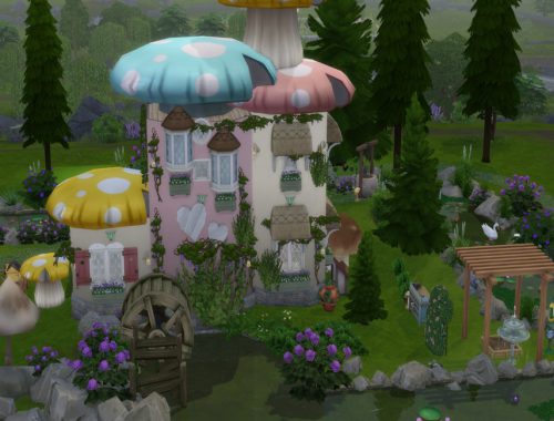 Cottage (Pastel Mushroom)