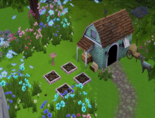 Cottage (Pink Mushroom)