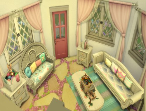 Cottage (Pink Mushroom)