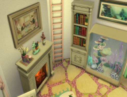 Cottage (Pink Mushroom)