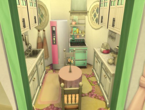 Cottage (Pink Mushroom)