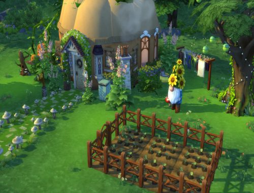 Cottage (Pumpkin Witch)