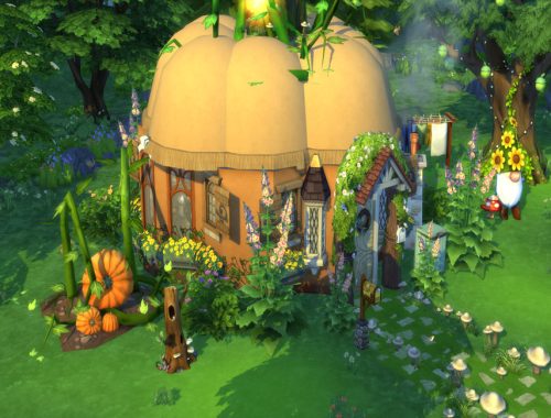 Cottage (Pumpkin Witch)
