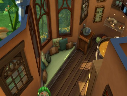 Cottage (Pumpkin Witch)