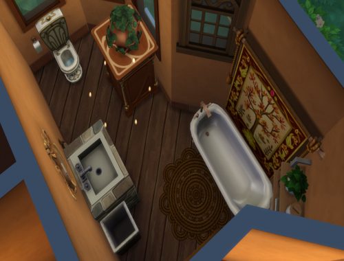 Cottage (Pumpkin Witch)