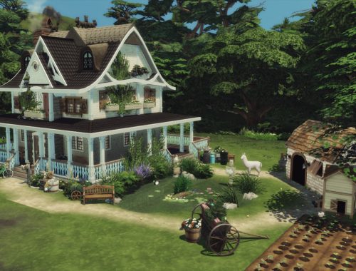 Cottagecore farm