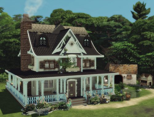 Cottagecore farm