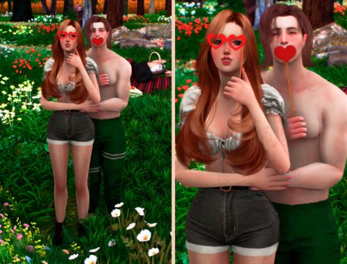 Couquetts Fall In Love PosePack
