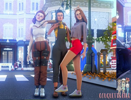 Couquetts  Girls Posepack