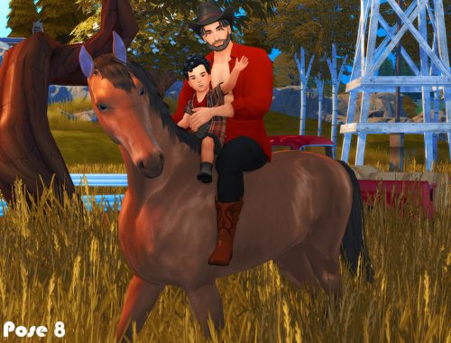 Cowboy (Pose pack)