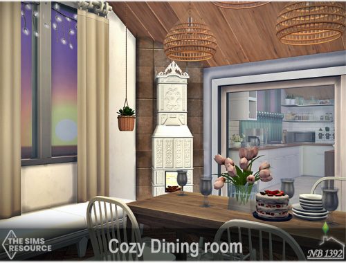 Cozy Dining room (CC only TSR)
