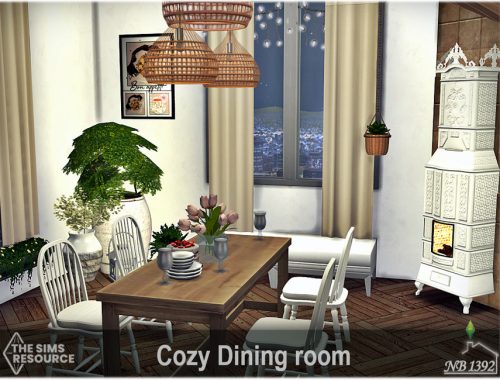 Cozy Dining room (CC only TSR)
