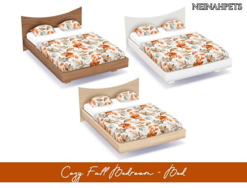 Cozy Fall Bedroom {Mesh Required}