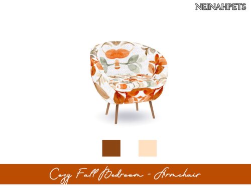Cozy Fall Bedroom {Mesh Required}
