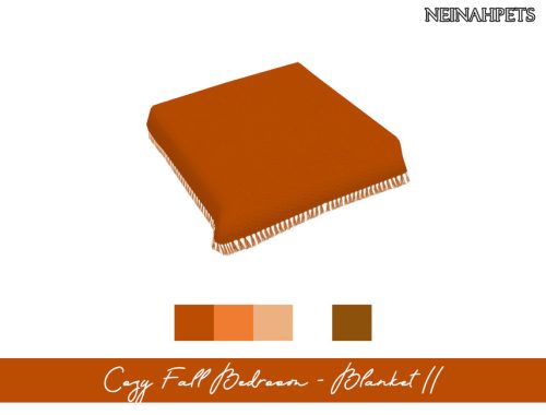 Cozy Fall Bedroom {Mesh Required}
