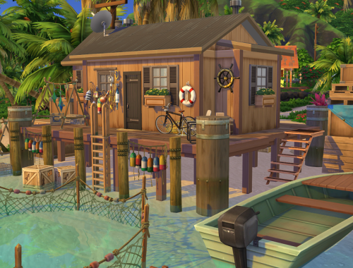 Cozy Fishing Cabin // no CC