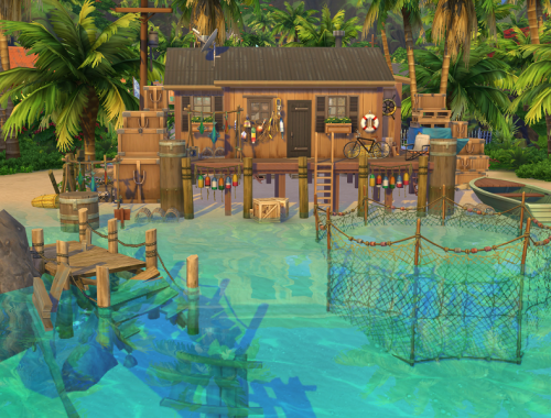 Cozy Fishing Cabin // no CC