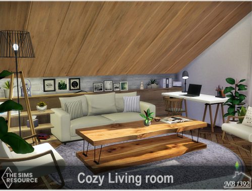 Cozy Living room (CC only TSR)