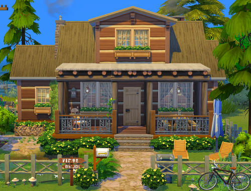 Cozy Log House - no CC
