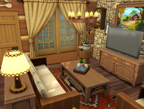 Cozy Log House - no CC