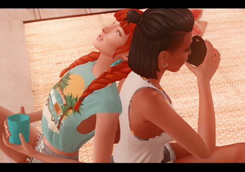Cozy moments posepack at Rethdis-love