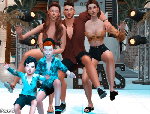 Crazy party (Pose Pack)