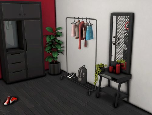 Crimson Bedroom