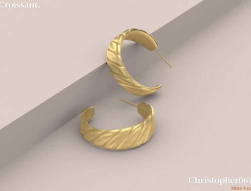 Croissant Earrings