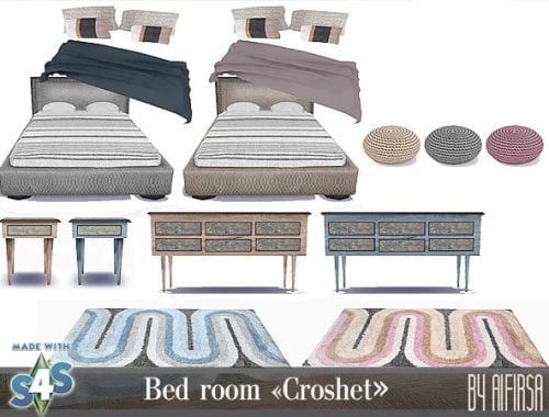 Croshet bedroom at Aifirsa