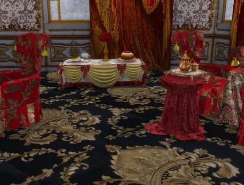 Crowns, Mirrors, Rugs, Statues & Candelabras at Anna Quinn Stories