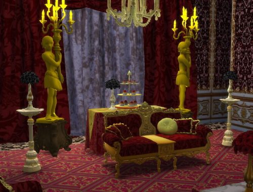 Crowns, Mirrors, Rugs, Statues & Candelabras at Anna Quinn Stories