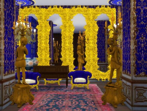 Crowns, Mirrors, Rugs, Statues & Candelabras at Anna Quinn Stories