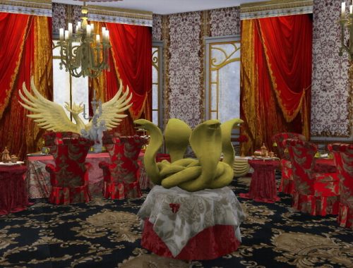 Crowns, Mirrors, Rugs, Statues & Candelabras at Anna Quinn Stories