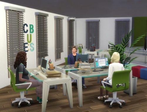 Cubes Factory at KyriaT’s Sims 4 World