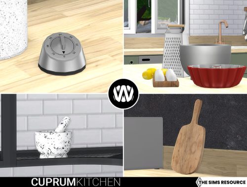 Cuprum Kitchen - Decorations