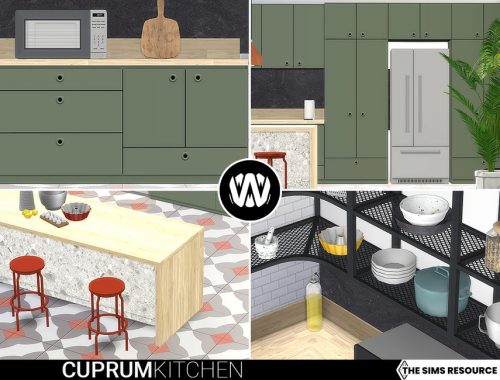 Cuprum Kitchen - Surfaces