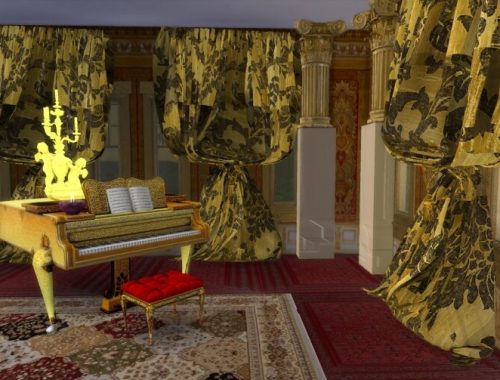 Curtains All Over The House & Canopy at Anna Quinn Stories