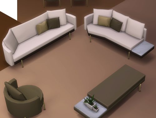 Moon Sofa Set