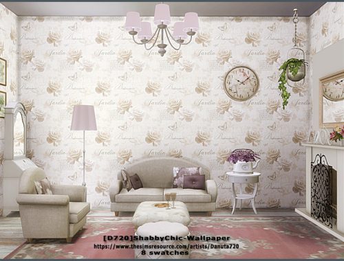 [D720]ShabbyChic-Wallpaper